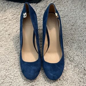 Elegant Blue Women's Tory Burch Pumps